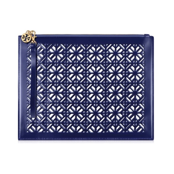 Tory Burch Handbags - TORY BURCH COSMETIC POUCH CLUTCH BAG NWT
